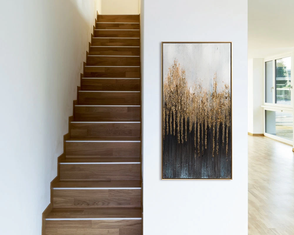 Wandbild – Golden Forest – Bild 2