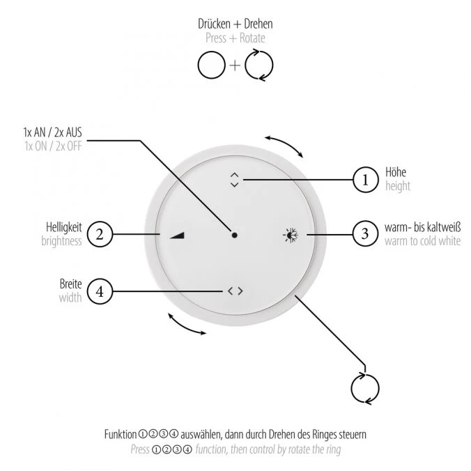 Pendelleuchte – PURE Moto-Rise – Bild 17