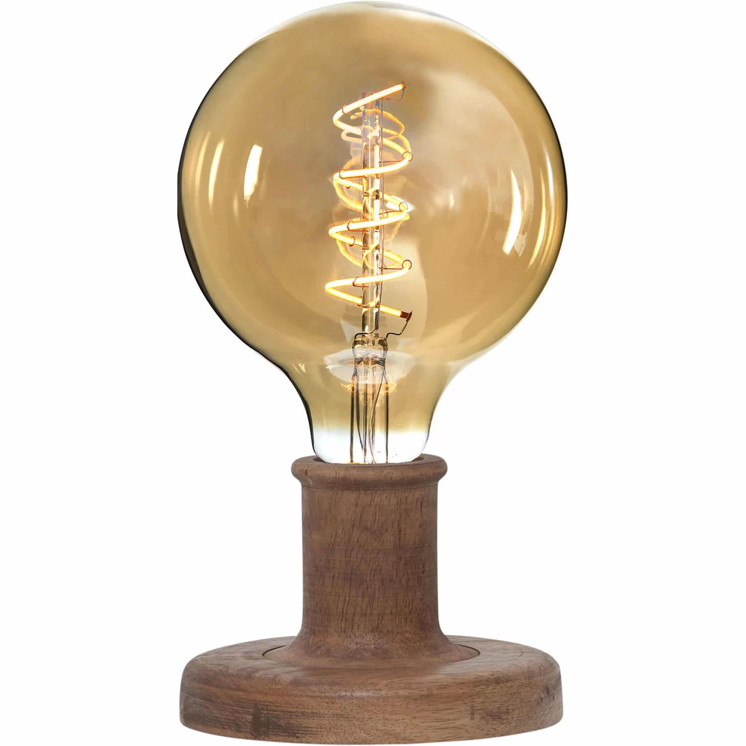 LED Filament – Globe 3,2W 2100K Dimmbar Amber Ø12,5cm – Bild 3