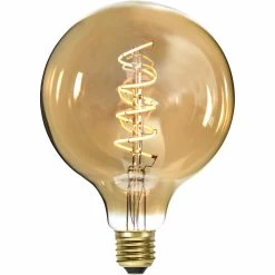 LED Filament – Globe 3,2W 2100K Dimmbar Amber Ø12,5cm