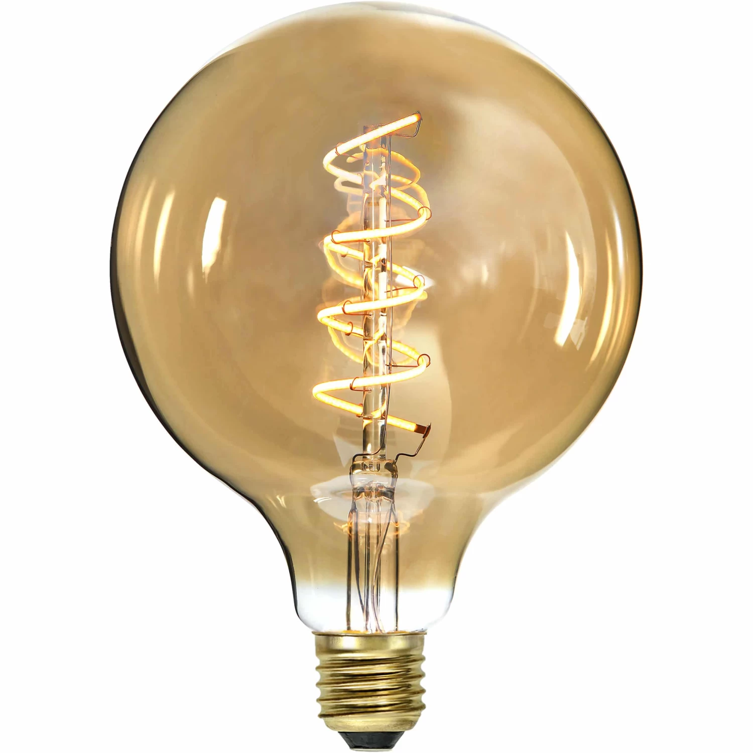 LED Filament – Globe 3,2W 2100K Dimmbar Amber Ø12,5cm