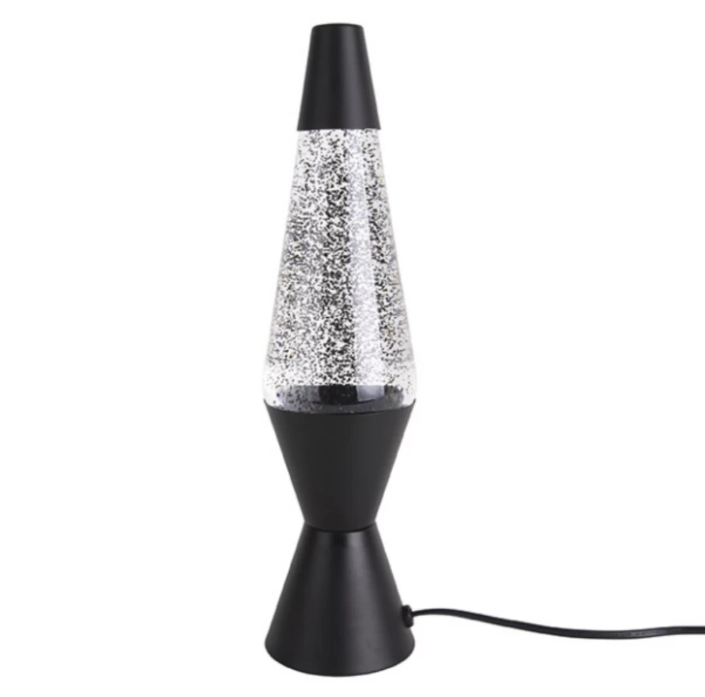 Tischlampe – Lava Glitter