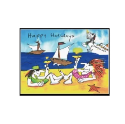 Wandbild – Udo Lindenberg Happy Holidays