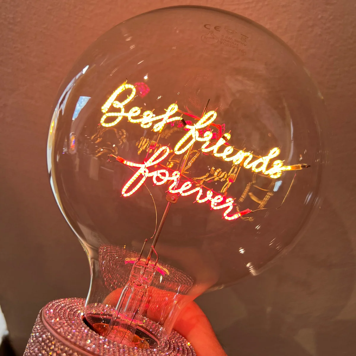 Statement Bulb – Best Friends Forever – Bild 3