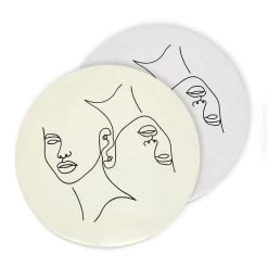 Wanddekoration – Two Faces