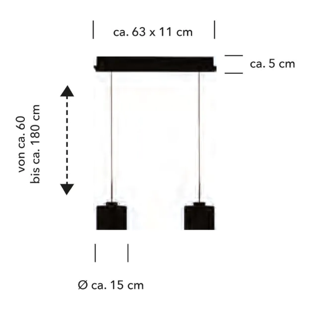 Pendelleuchte – Abby – Bild 5
