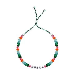 Armband – Glasperlen – Smile