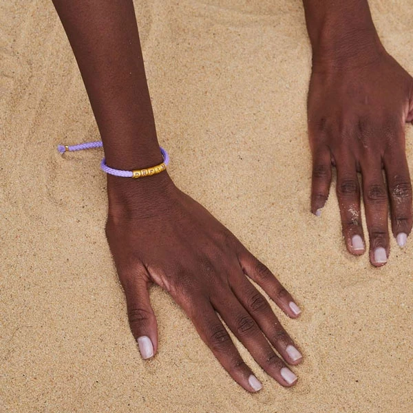 Armband – Goldletters – Happy – Bild 3