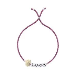 Armband – Letters – Luck