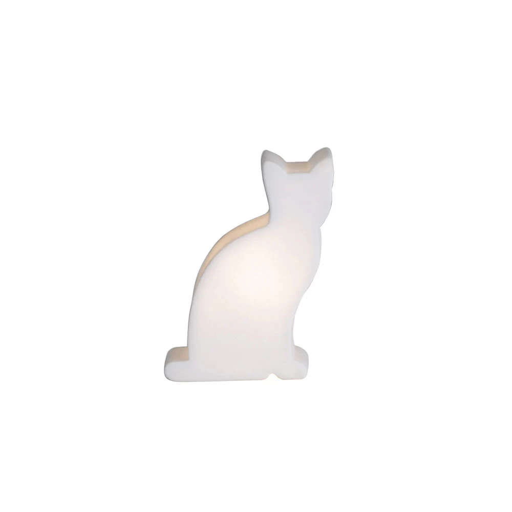 Akku LED Katze 9cm