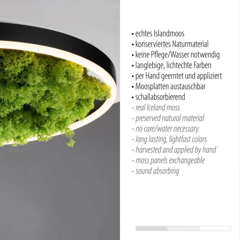 Deckenleuchte – Moos 3-Step-Dim – Bild 3