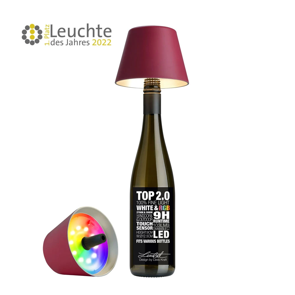 Flaschenaufsatz Akku – Top 2.0 RGBW – Bild 19