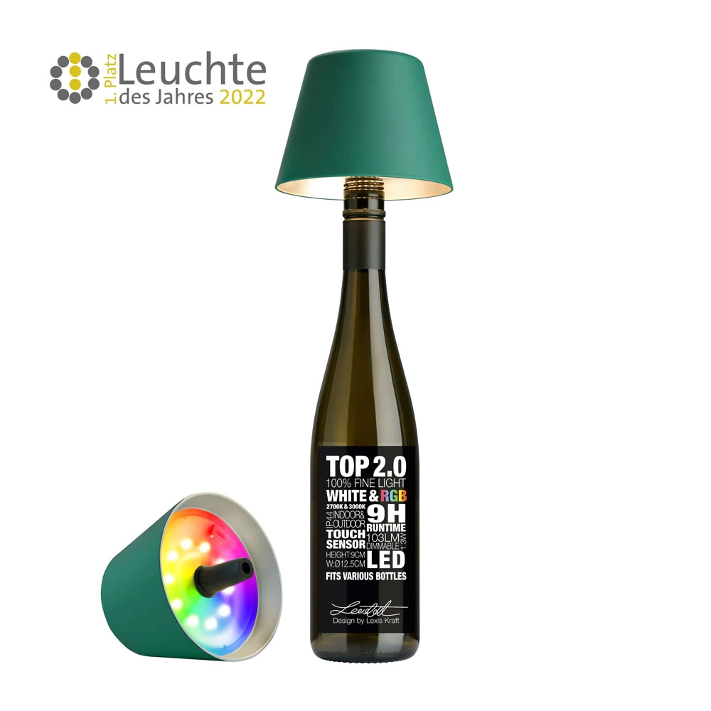 Flaschenaufsatz Akku – Top 2.0 RGBW – Bild 10