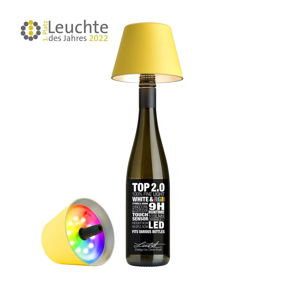 Flaschenaufsatz Akku – Top 2.0 RGBW – Bild 11