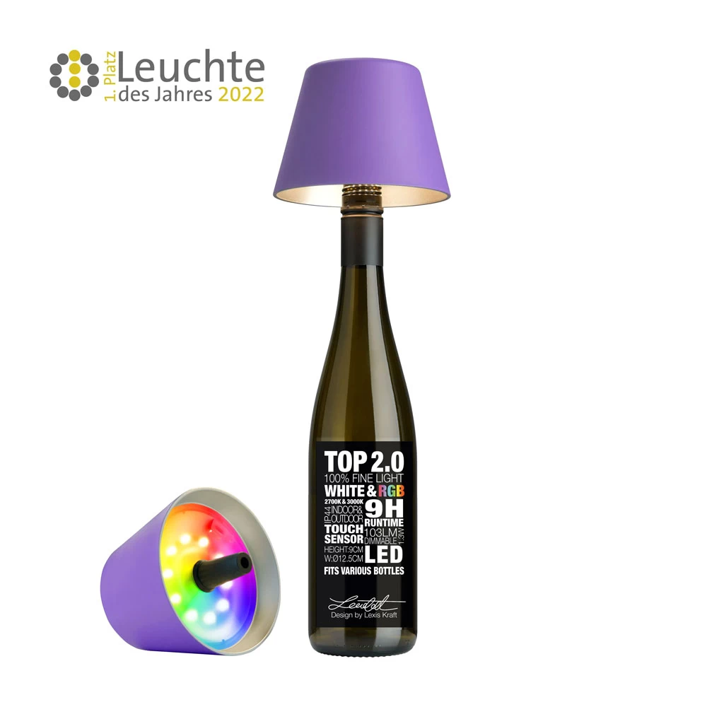 Flaschenaufsatz Akku – Top 2.0 RGBW – Bild 14