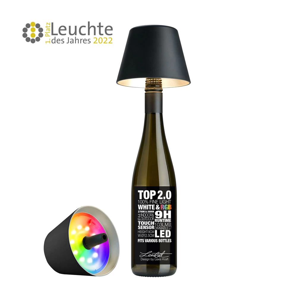 Flaschenaufsatz Akku – Top 2.0 RGBW – Bild 16