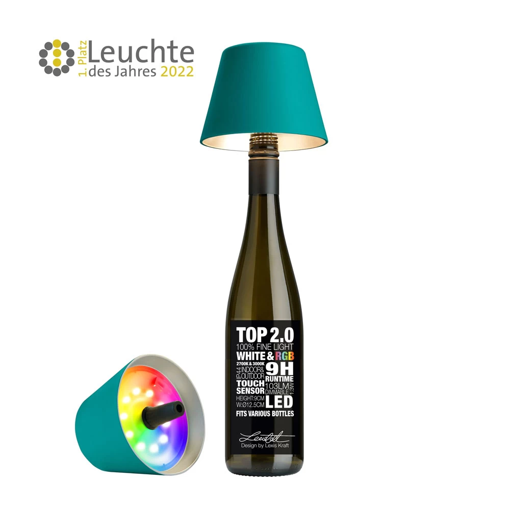 Flaschenaufsatz Akku – Top 2.0 RGBW – Bild 17