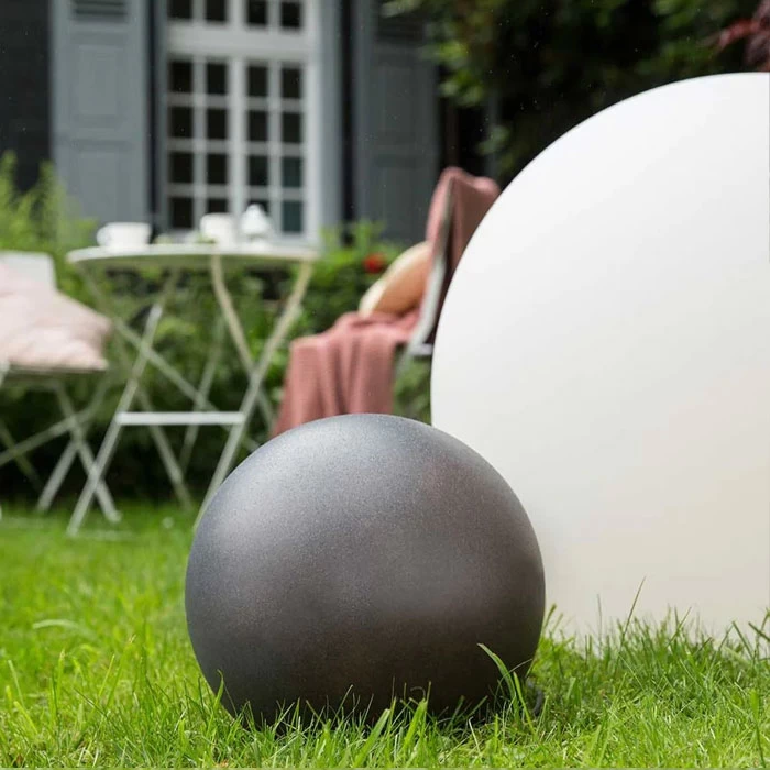 In & Outdoor LED Leuchtkugel – Bola SOLAR Weiß – Bild 5