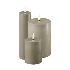 LED Kerzen – Authentic – Sand