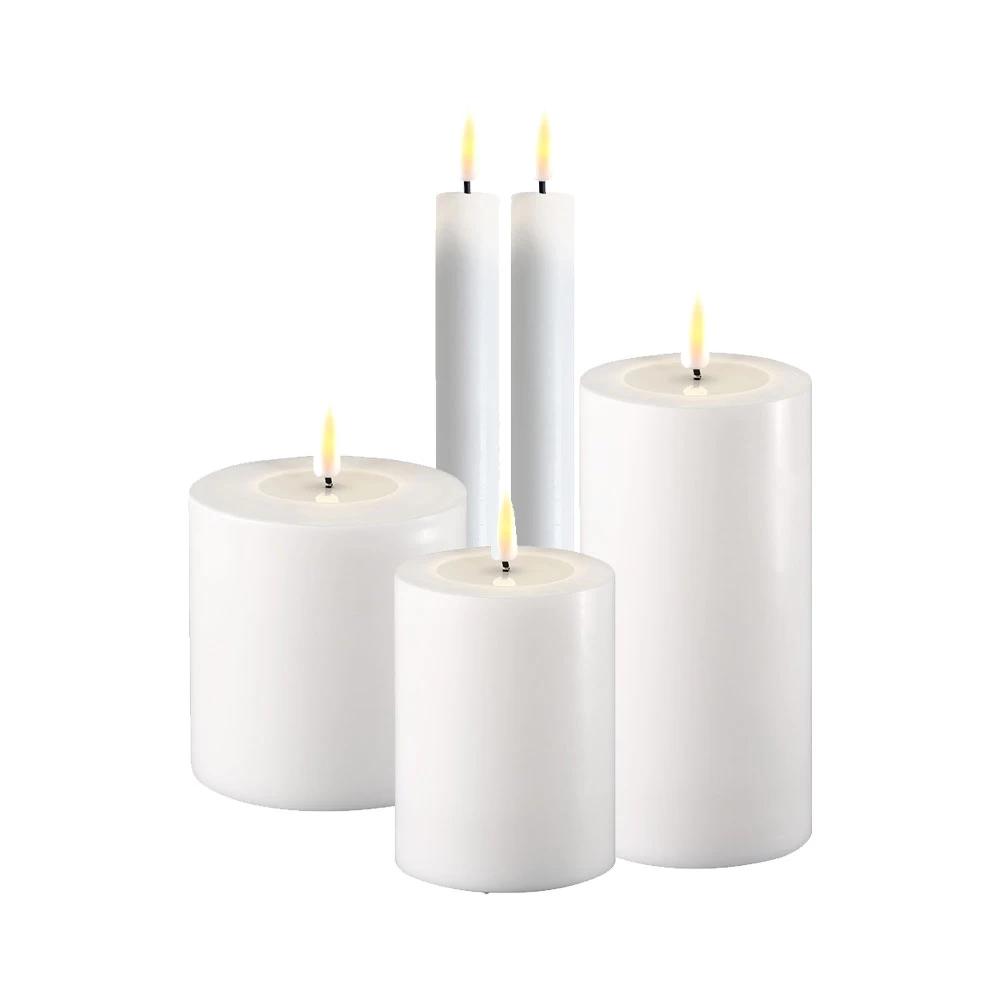 LED Kerzen – Authentic – Weiß