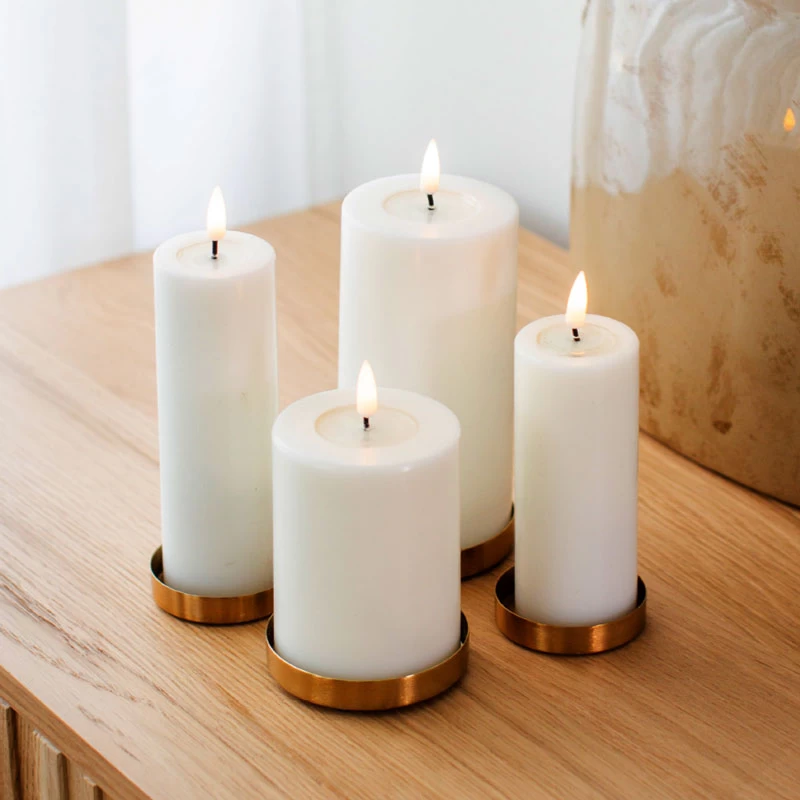 LED Kerzen – Authentic – Weiß – Bild 2