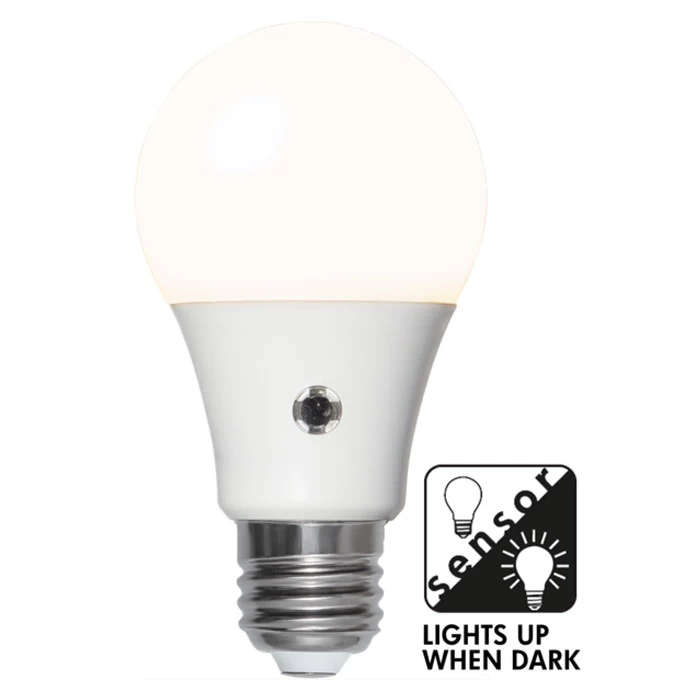 Leuchtmittel Mit Dämmerungssensor Opal 8,2W (≈60W) 2700K Ø6cm