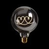 Statement Bulb – Doppelherz Warmweiß