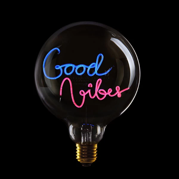 Statement Bulb – Good Vibes