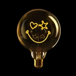 Statement Bulb – Smiley Herz Und Stern