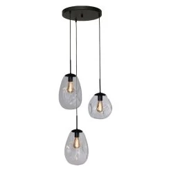 Pendelleuchte – Bubble 3er Rondell (V2)