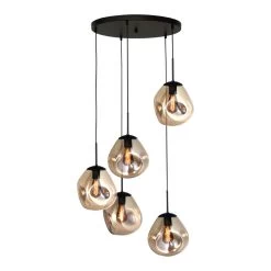 Pendelleuchte – Bubble 5er Rondell (V1)