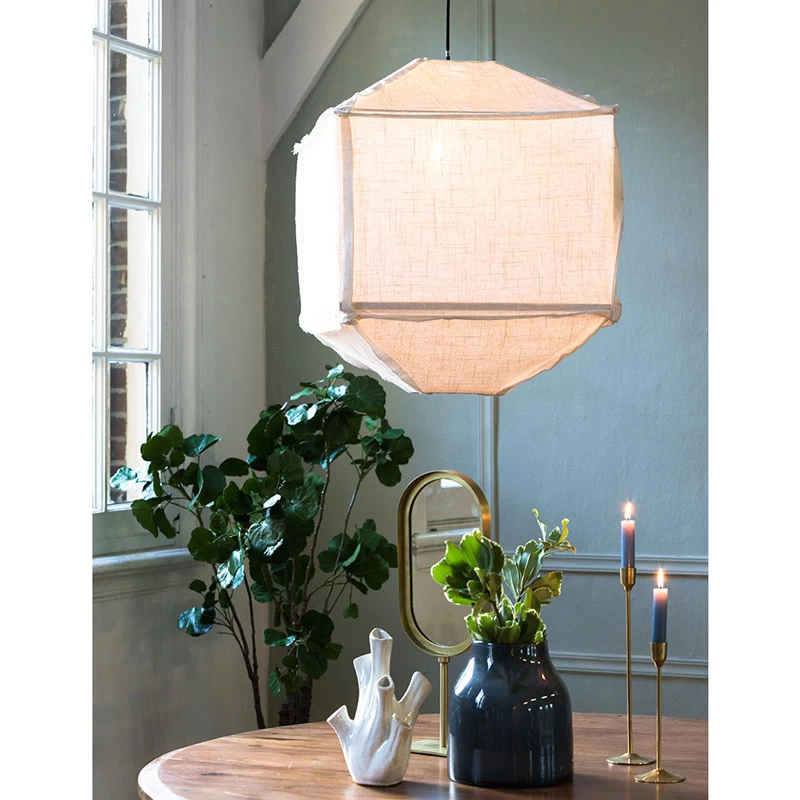 Pendelleuchte – Leinen – Bild 2