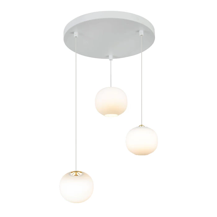 Pendelleuchte – Navone 3er Rondell