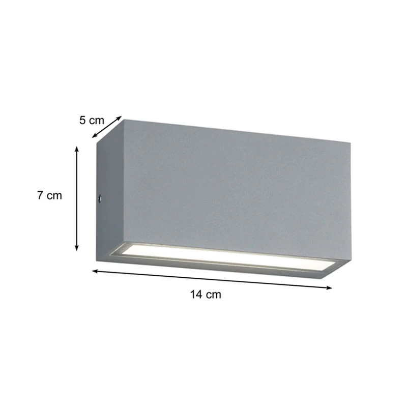 Wandleuchte – Up & Down Tegel – Bild 5