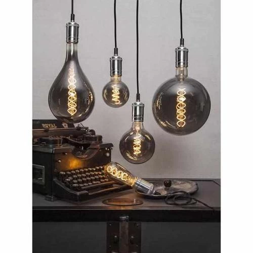 LED-Filament Leuchtmittel – Tropfen Chrom – Bild 6