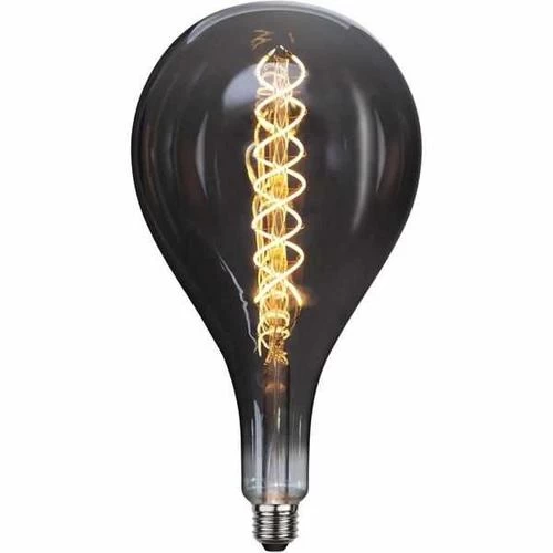 LED-Filament Leuchtmittel – Tropfen Chrom