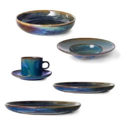 HK Living Chef Ceramics – Rustic Blue